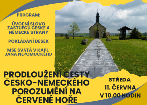 Prodloužení česko-německého porozumění na Červené hoře