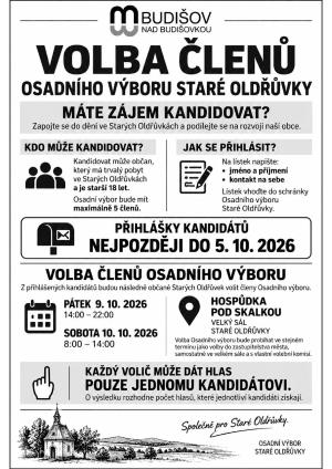 Volby členů Osadního výboru Staré Oldřůvky