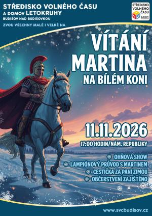 Vítání Martina na bílém koni